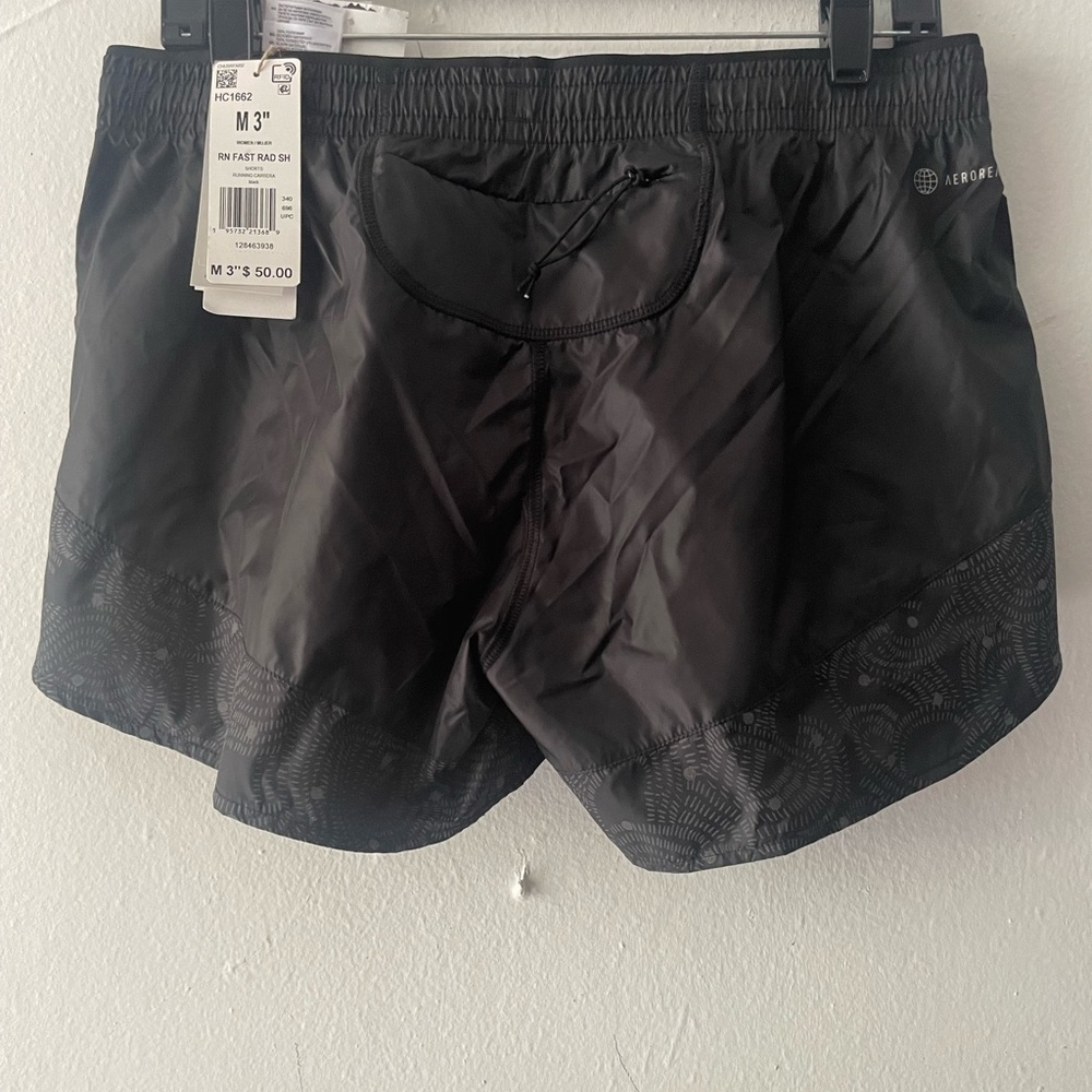 RUN FAST RADICALLY REFLECTIVE RUNNING SHORTS Size M - Picture 2 of 7